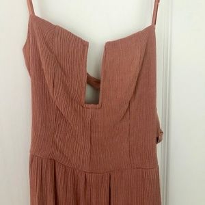 Showpo Blush Maxi Dress Size Small Spaghetti Strap